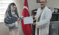 Viktoria müslüman oldu, Amine ismini aldı