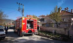 Burdur'da baca yangını söndürüldü