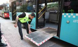 Büyükşehir'den toplu ulaşım araçlarına yönelik denetim