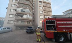 İskenderun'da binanın bodrum katında yangın çıktı
