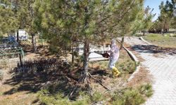 Kahramanmaraş'ta mezarlıklarda yenileme başladı