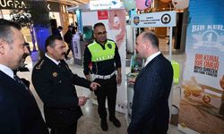 Osmaniye'de Polis Haftası'nda emniyetten bilgilendirme standı