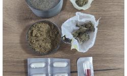 Reyhanlı'da durdurulan araçta uyuşturucu ve kurusıkı tabanca ele geçirildi