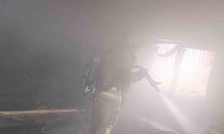 Reyhanlı'da yanan ev kullanılmaz hale geldi