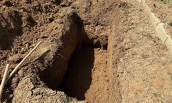 Saldırıda ölen öğretmenin defnedileceği mezar yeri görüntülendi