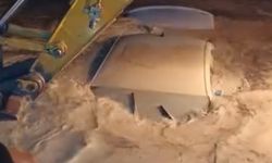 Selde hayatını kaybeden 2 kişinin bulunduğu aracın son görüntüleri ortaya çıktı