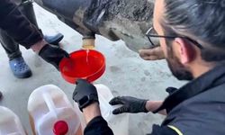 Yakıt deposunda 48 kilo sıvı metamfetamin ele geçirildi