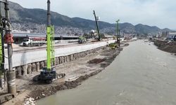 Asi Nehri ıslah ve taşkın önleme projesinde çalışmalar sürüyor