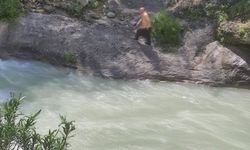 Eğlence Çayı'na giren genç kayboldu, ekipler seferber oldu