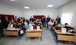Hatay'da depremin ardından inşa edilen 232'inci okulun açılışı gerçekleştirildi