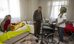 Mersin'de engellilere tekerlekli sandalye ve hasta bezi desteği