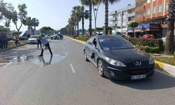 Otomobilin çarptığı yaya ağır yaralandı