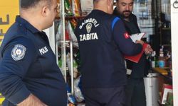 Saimbeyli'de zabıta ve polis ekiplerinden ortak denetim