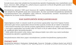 AFAD'dan deprem konutları için borçlandırma çağrısı