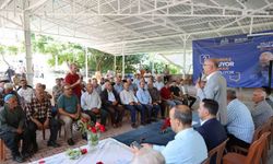 Başkan Yapar, Yaylacık Mahallesi'nde vatandaşlarla bir araya geldi