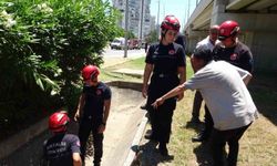 Düştü diye ihbar ettiği babası bile düşmediğine ikna edemedi