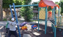 Kepez'den çocuklara güvenli oyun alanları