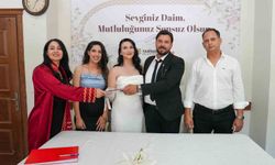 Tarsus'ta 26.06.2026 yoğunluğu: Nikah salonunda 20 çiftin mutluluğu