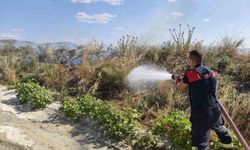 Burdur'da arazi yangınında 20 dekarlık alan kül oldu