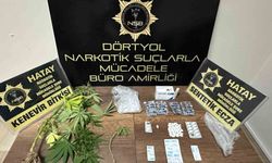 Dörtyol'da uyuşturucu operasyonu: 2 gözaltına