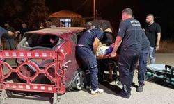 Gazipaşa'da otomobil takla attı: 4 yaralı