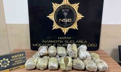 Hatay'da 8 kilo 900 gram esrar yakalandı: 4 tutuklama