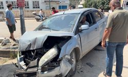 Osmaniye'de otomobiller çarpıştı: 1 yaralı