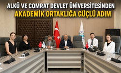 ALKÜ ve Comrat Devlet Üniversitesinden Akademik Ortaklığa Güçlü Adım