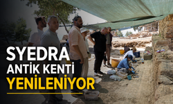 Syedra Antik Kenti Yenileniyor