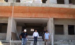 Arsuz TOKİ'de okul inşaatlarında çalışmalar sürüyor
