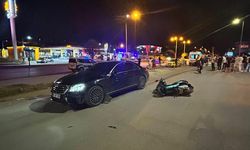 Burdur'da otomobil ile motosiklet çarpıştı: 2 yaralı