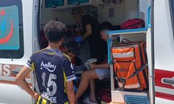 Küçük çocukların motosiklet gezintisi hastanede son buldu