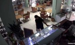 Kütüphaneden kitap çaldı, kameraya yakalandı