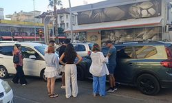 Manavgat'ta zincirleme kaza