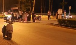 Otomobil ile çarpışan motosikletli yaralandı