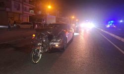 Otomobil motosiklete arkadan çarptı: 1 ölü, 1 ağır yaralı