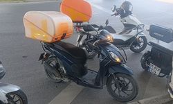 Otomobile çarpmamak için frene bassa da kaza yapmaktan kaçamadı