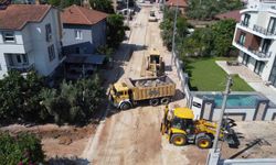 Duacı Mahallesi'nde yol çalışmalarında ikinci etap başladı