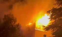 Kahramanmaraş'ta çatı yangını korkuttu