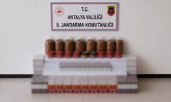 Manavgat'ta kaçak tütün operasyonu: 30 bin dolu makaron ele geçirildi