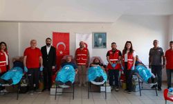 Mersin'de emniyet teşkilatından kan bağışına destek