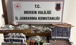 Mersin'de sigara kaçakçılığı operasyonu: 32 bin 120 makaron ele geçirildi