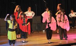 Yaz kurslarına katılanlar yeteneklerini sergiledi