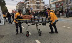 Motosikletler çarpıştı 1 ağır 4 kişi yaralandı
