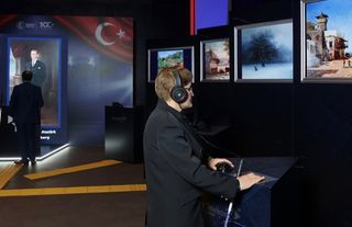 'Tablolar Konuşuyor Dijital Resim Sergisi' AKM’de