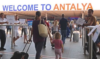 Antalya'da her 4 turistten 1'i Alman