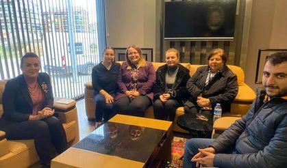 Ak Parti Antalya Kadın Kolları Başkanı Yılmaz Gazipaşa'yı ziyaret etti