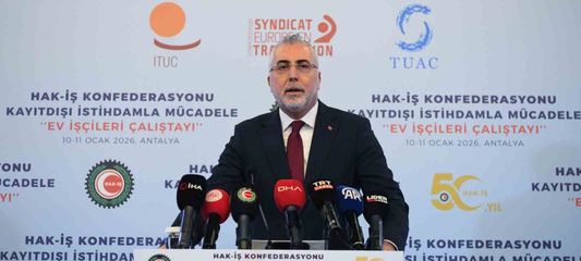 Bakan Işıkhan: 'Ülkemizde ev hizmetlerinde çalışanlar, 4857 sayılı İş Kanunu'nun kapsamı dışında tutulmuştur'