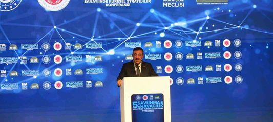 Cumhurbaşkanı Yardımcısı Yılmaz: 'Geçmişte paramızı ödediğimiz halde alamadığımız ürünleri bugün dünyaya satıyoruz'