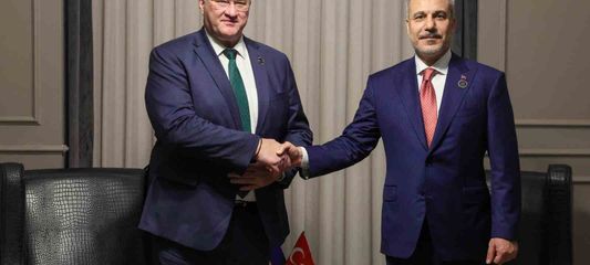 Bakan Fidan, Ukraynalı mevkidaşı ile bir araya geldi